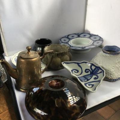 Lot of Candle Holders and Dishes