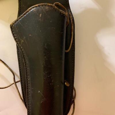 Hunter Leather Gun Holster Belt