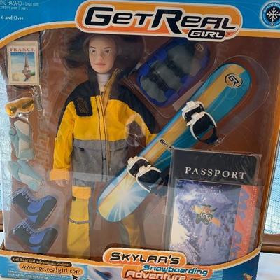 Get Real Skylarâ€™s Snowboarding Doll - Sealed