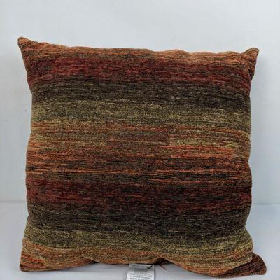 Better Homes & Gardens Spice Stripe Decorative Throw Pillow, 22