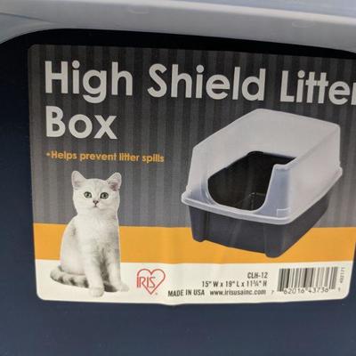 High Shield Litter Box - New