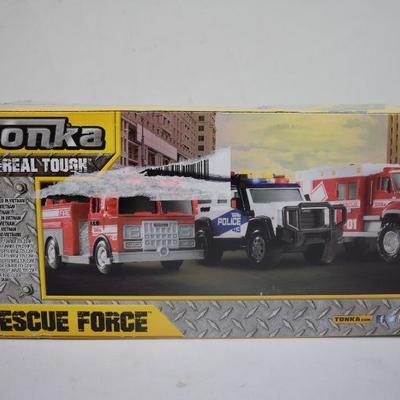 Tonka Rescue Force Fire Truck - New