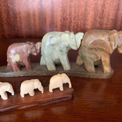 Elephant Collection Figurines