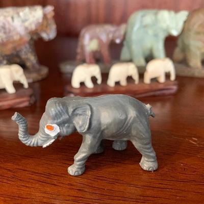 Elephant Collection Figurines