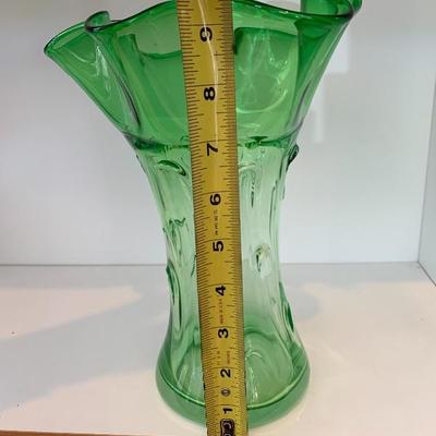 Vintage Green Vase