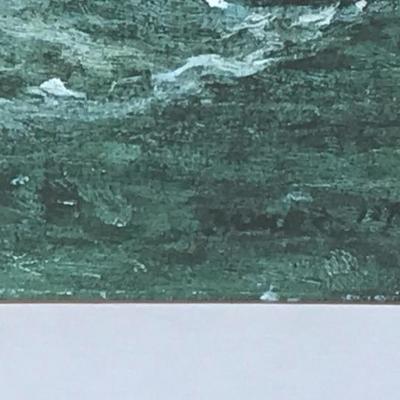 Winslow Homer â€œBreezing Upâ€ (A Fair Wind) Framed Print