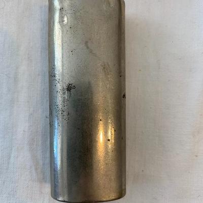 El Paca Mexico Abalone Inlay Silver-tone Lighter Holder