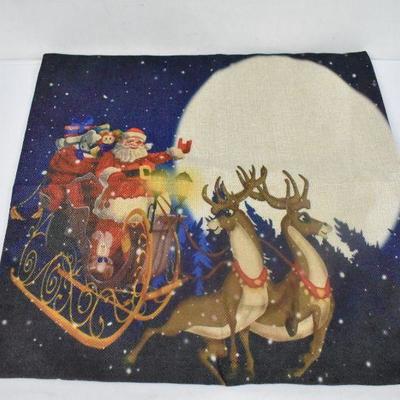2 Decorative Christmas Pillow Covers, 17