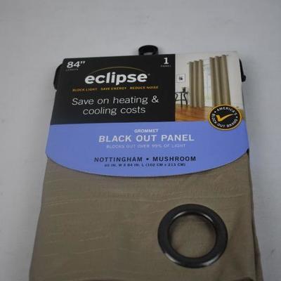 Eclipse Blackout Panel, Mushroom, 84