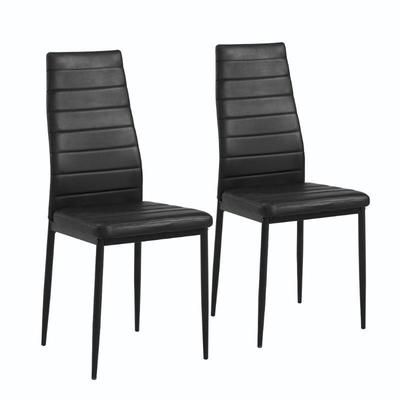 Mainstays Parsons Chairs Black, 2 Pack - New