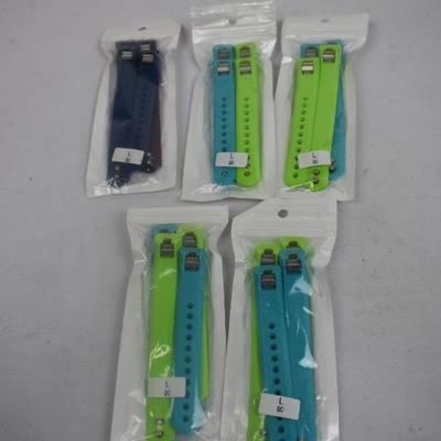 Fit Alta Watch Bands, 5 Pack - New