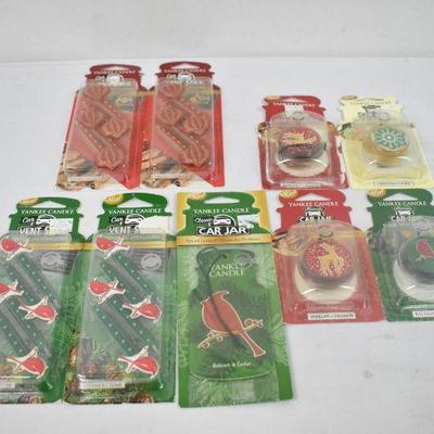 9 Piece Car Scents by Yankee Candle - New