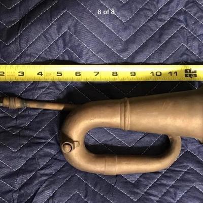 Antique Model T Brass Horn
