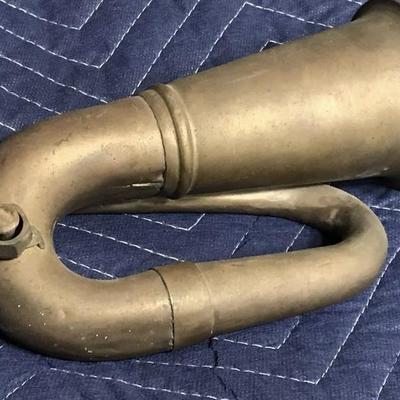 Antique Model T Brass Horn