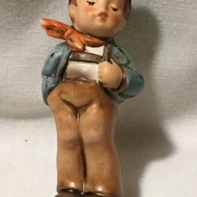Hummel Club Goebel Figurine TMK 7 560 Lucky Fellow 3.75" Tall No Box