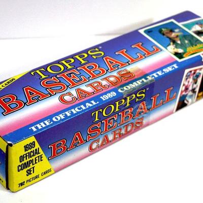1989 TOPPS BASEBALL CARDS THE OFFICIAL COMPLETE SET FACTORY SEALED BOX