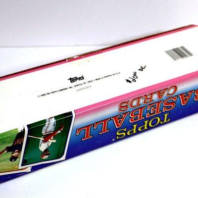 1989 TOPPS BASEBALL CARDS THE OFFICIAL COMPLETE SET FACTORY SEALED BOX