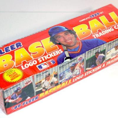 1989 FLEER BASEBALL CARDS COMPLETE SET FACTORY SEALED BOX