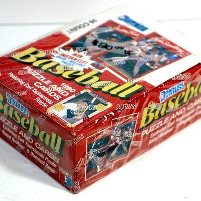 1990 DONRUSS BASEBALL CARDS - FACTORY SEALED WAX BOX
