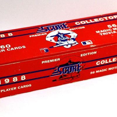 1988 SCORE BASEBALL CARDS COLLECTOR SET FACTORY COMPLETE BOX