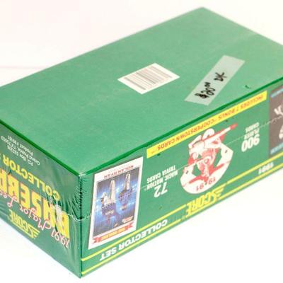 1991 SCORE BASEBALL CARDS COLLECTOR SET - FACTORY SEALED BOX