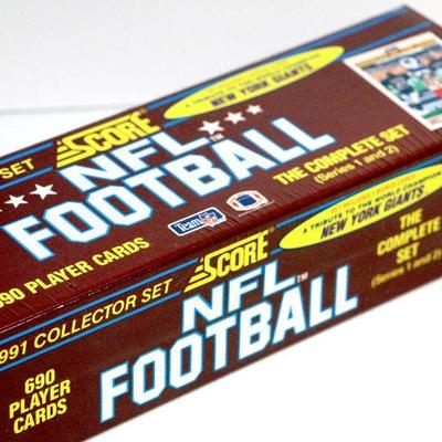 1991 SCORE NFL FOOTBALL CARDS COLLECTOR SET FACTORY SEALED BOX
