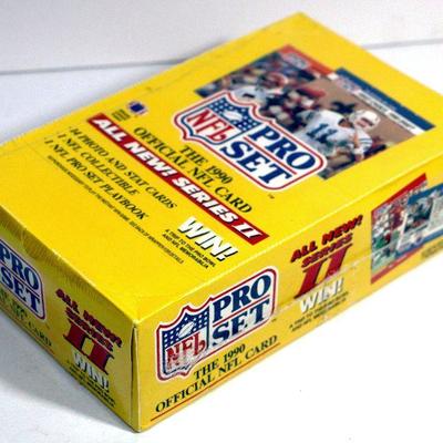 1990 NFL  FOOTBALL PRO SET - Series II - FACTORY SEALED BOX