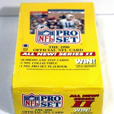 1990 NFL  FOOTBALL PRO SET - Series II - FACTORY SEALED BOX