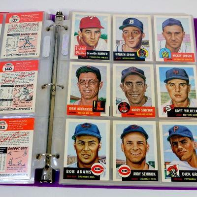 1953 TOPPS BASEBALL ARCHIVES COMPLETE CARDS SET 1-337 MINT (1991) Mickey Mantle