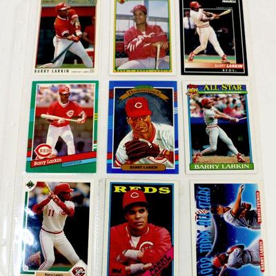 BASEBALL STARS CARDS SET - Barry Larkin