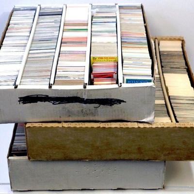 13000++ BASEBALL CARDS COLLECTION - 1980's and up Football Basketball Hockey Nascar