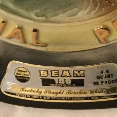 1970 BING CROSBY 29th NATIONAL PRO-AM Jim Beam WHISKEY DECANTER - VINTAGE