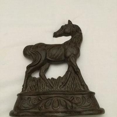 Vintage Iron Cast Horse