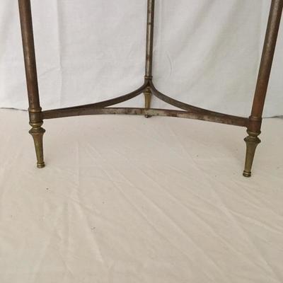 Lot 7 - Glass Topped Table