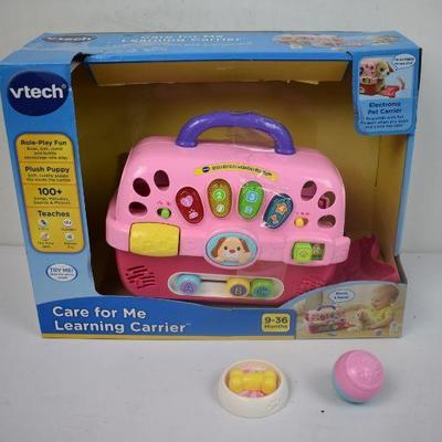 Vtech Care For Me Learning Carrier - Missing Puppy, Tested, Works