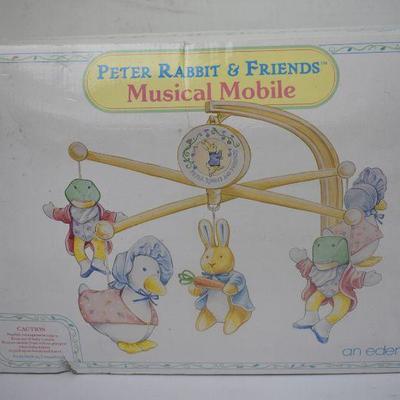 Vintage Peter Rabbit & Friends Musical Mobile
