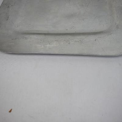 Metal Pottery Barn Charger/Platter 13