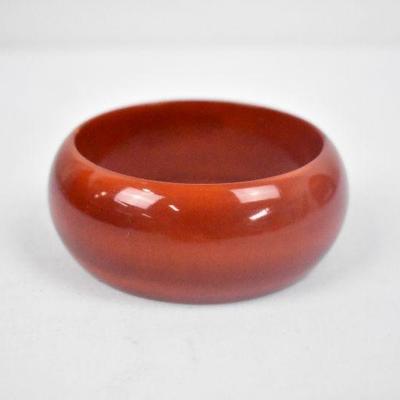 Anytime Wood Red Bangle, Standard Size