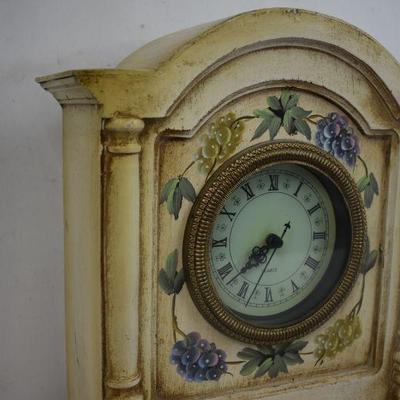 Tuscan Wooden Clock 13.5