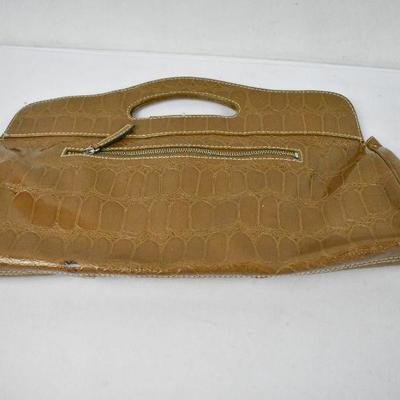 Guess Faux Leather Tan Purse