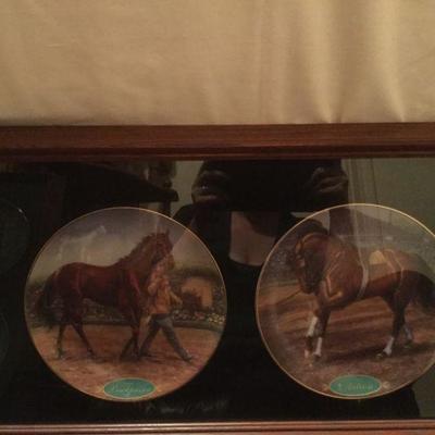 Framed Citation  Buckpasser and Citation Thorough  Breeds by Susan  Morton Danbury Collections both have Number A2325 Mint