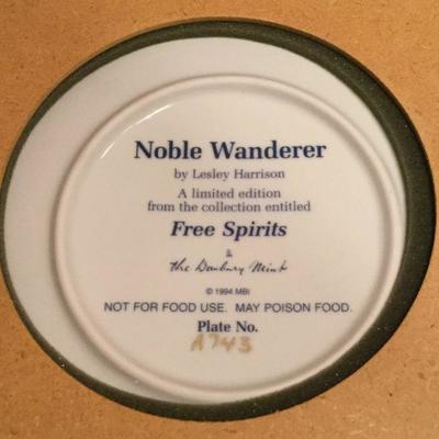 Framed Free Spirits Golden Dancer and Noble Wanderer Horse y Leslie Harrison  Ltd Ed Plate Number A743