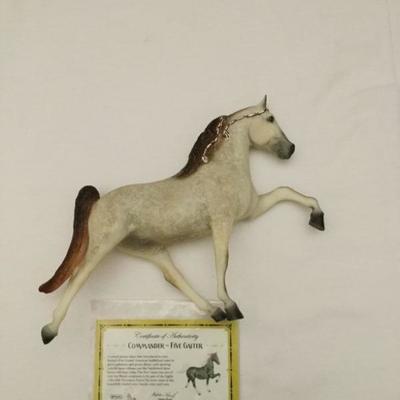 Vintage Breyer Horse Commander-Five Gaiter COA