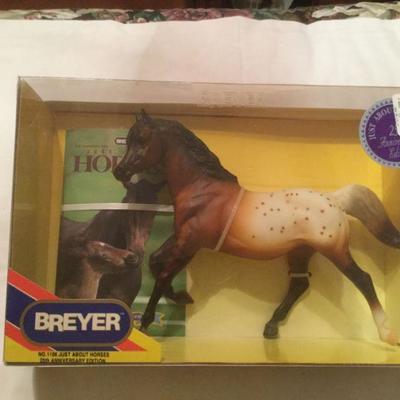 Breyer #1106 - 25th Anniversary "Just About Horses" Running Mare BNIB
