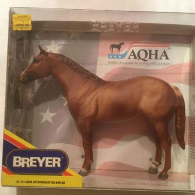 Breyer Traditional Horse #721 AQHA Offspring of Go Man Go