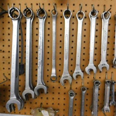 Nice Set of Clean Open End/Boxed End Hand Wrenches
