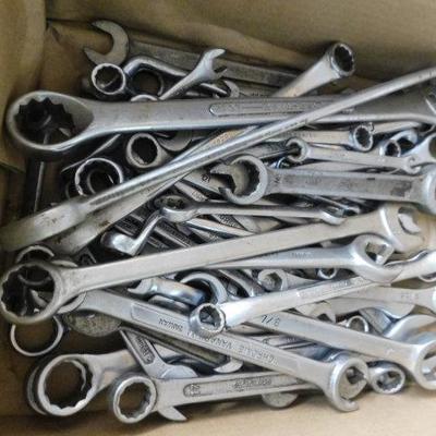 Large Collection of Hand Wrenches