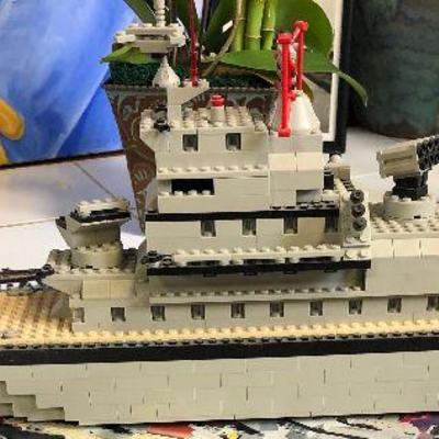 Lot #08 Mega Blocks Pro Builder Battle ship
