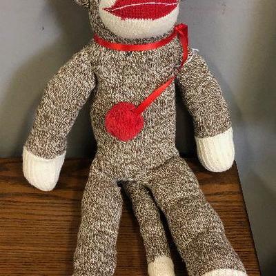 Lot #20 Vintage Sock Monkey - Button Eyes