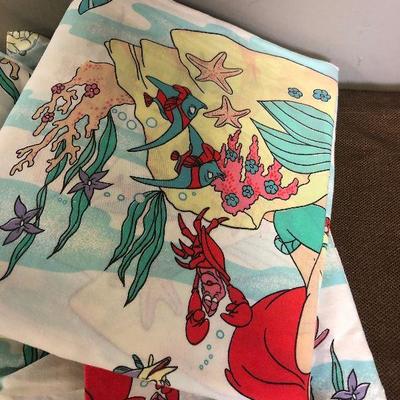Lot #105 Little Mermaid Sheet Twin Set